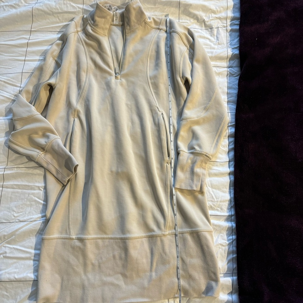 Lululemon Softstreme Bone Half Zip Dress - Picture 10 of 10